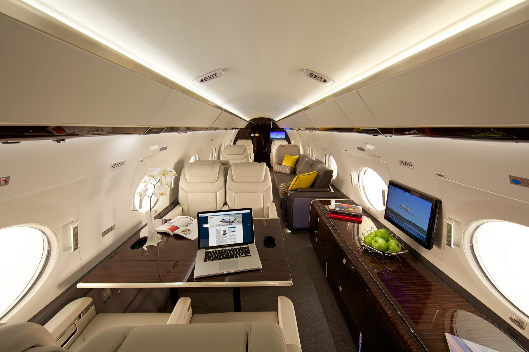Gulfstream Awarded Stc For Elite Interior Package Avionics