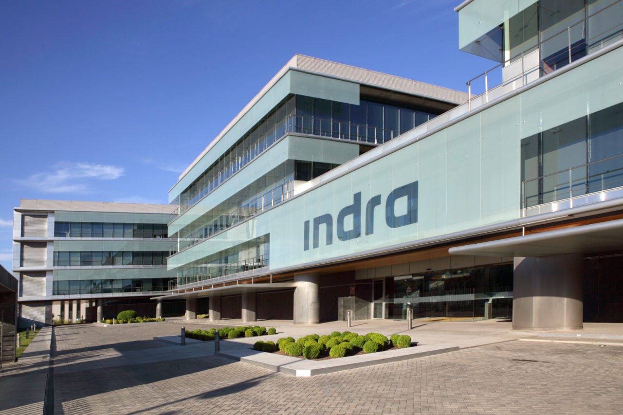 Indra headquarters in Madrid, Spain