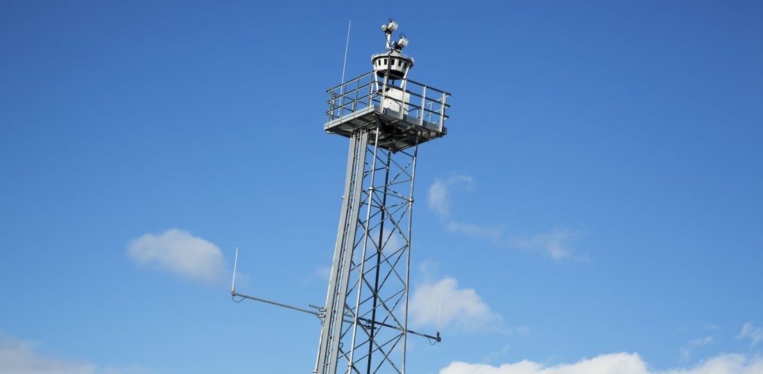 Camera used in remote tower operations