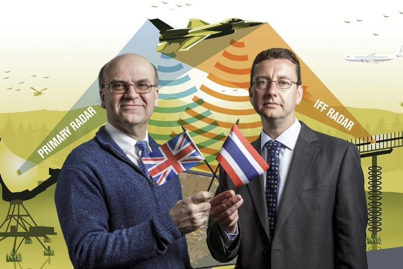 Cambridge Pixel's CEO David Johnson (left) with software director Richard Warren.