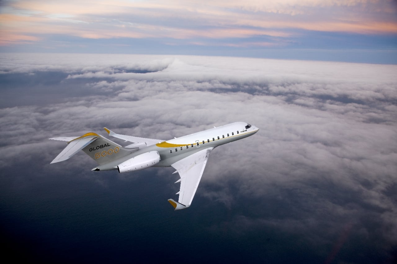 Bombardier’s Global 5000 aircraft