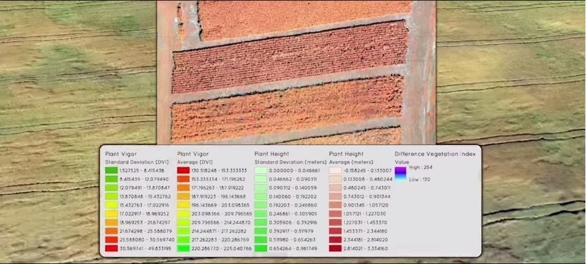 Example Algorithm, Field Uniformity Tool for Agriculture