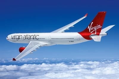 Virgin Atlantic A330 aircraft