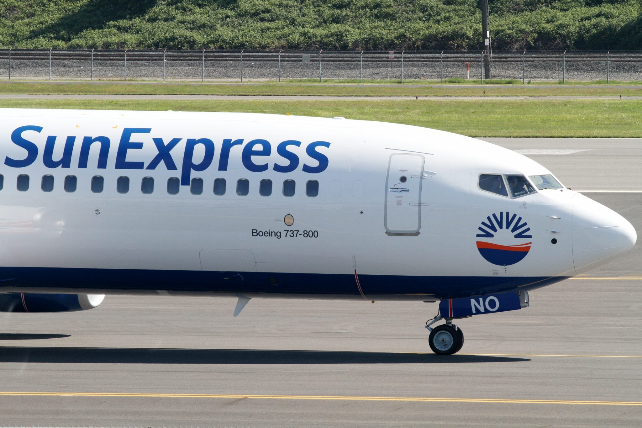 A SunExpress Boeing 737 aircraft