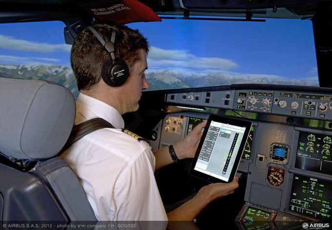 FlySmart, the Airbus Electronic Flight Bag (EFB) solution.