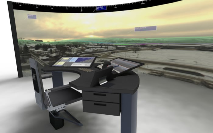 Rendering of remote ATC tower