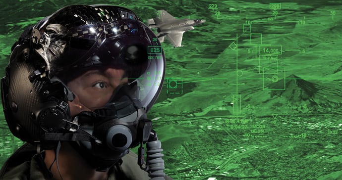 F-35 Gen II Helmet Mounted Display System
