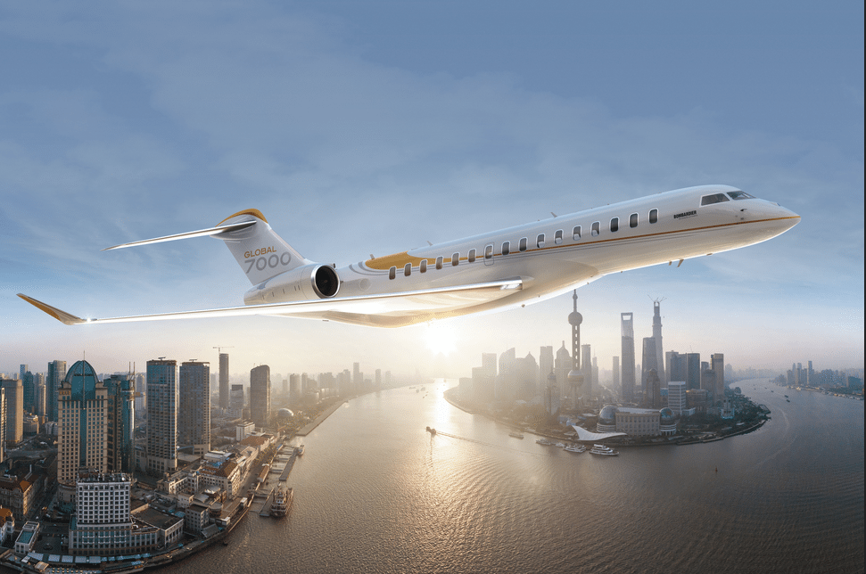 Bombardier’s Global 7000 aircraft
