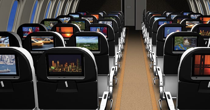 Rockwell Collins' Paves on-demand IFE system