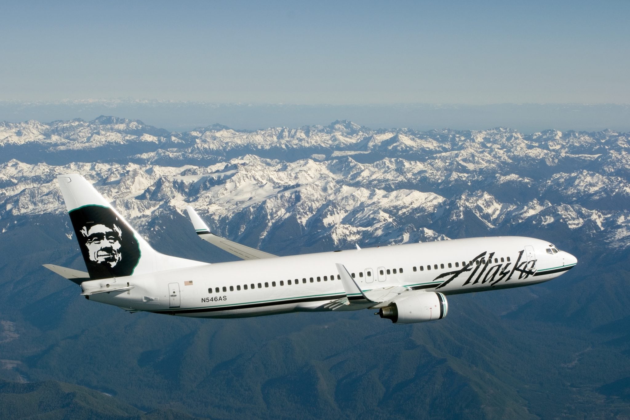 Alaska Airlines has seen an increase in yearly traffic