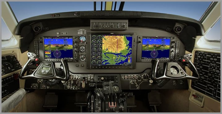 Garmin G1000 glass cockpit
