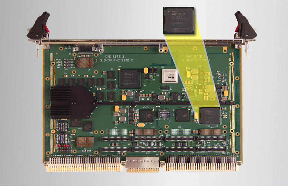 FPGA-based Helix PCI Express to VME64x Interface