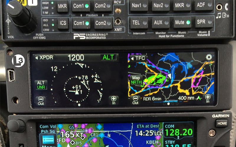 L-3 Lynx touchscreen transponder