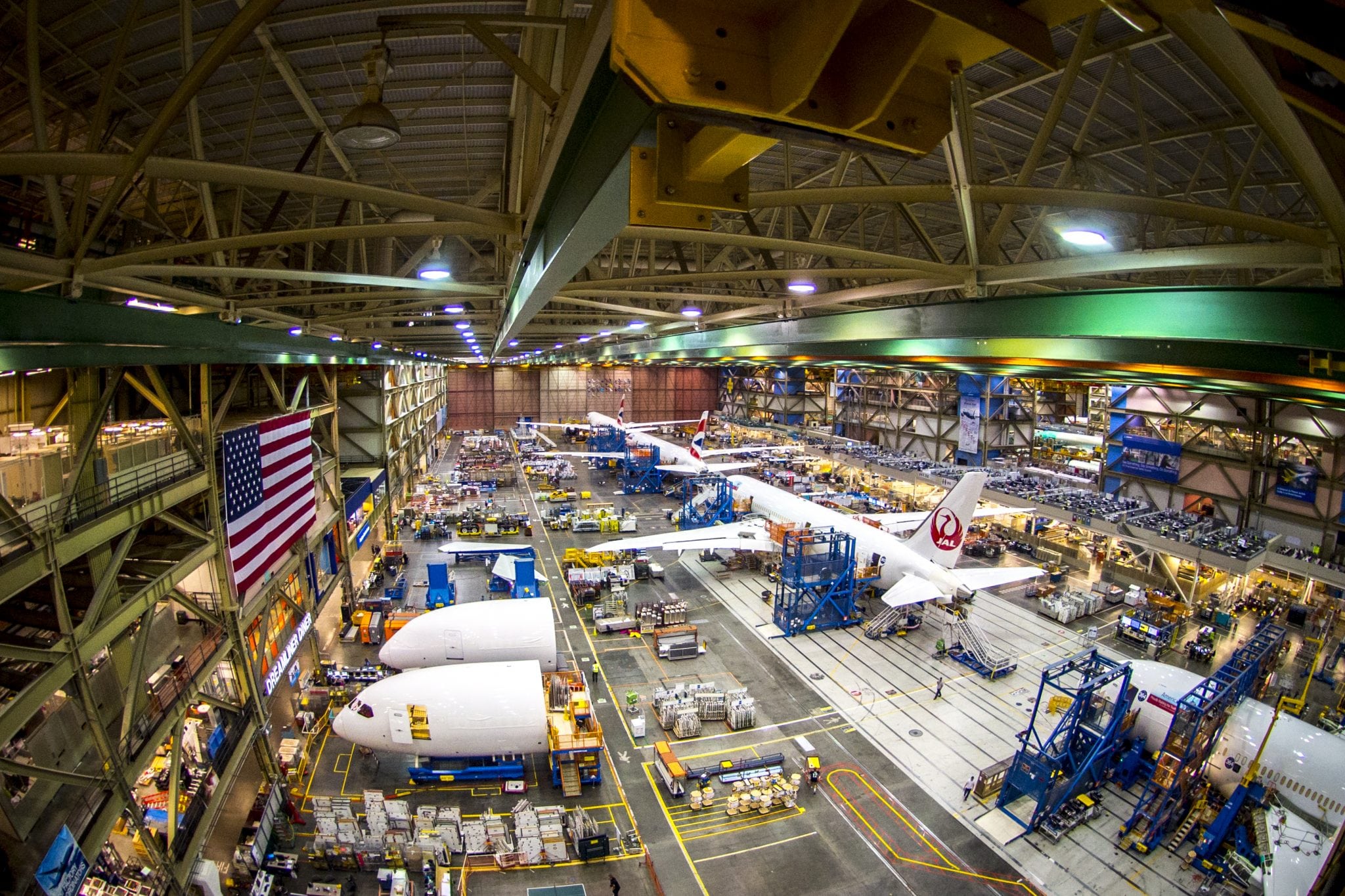 Boeing factory. Photo: Boeing
