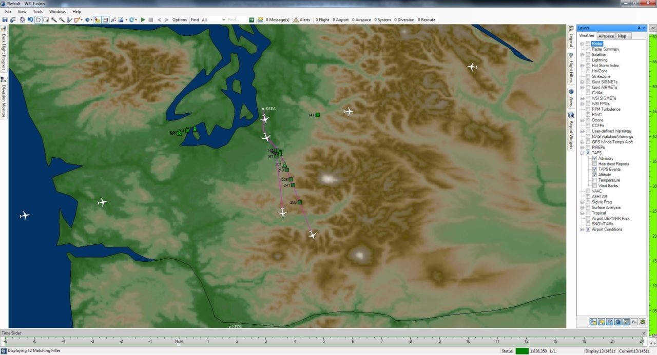 WSI Total Turbulence application