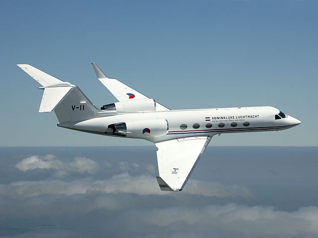 Gulfstream GIV aircraft