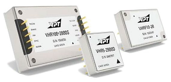 VPT VHR series DC-DC converters