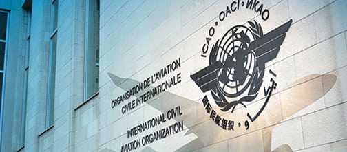 ICAO headquarters logo