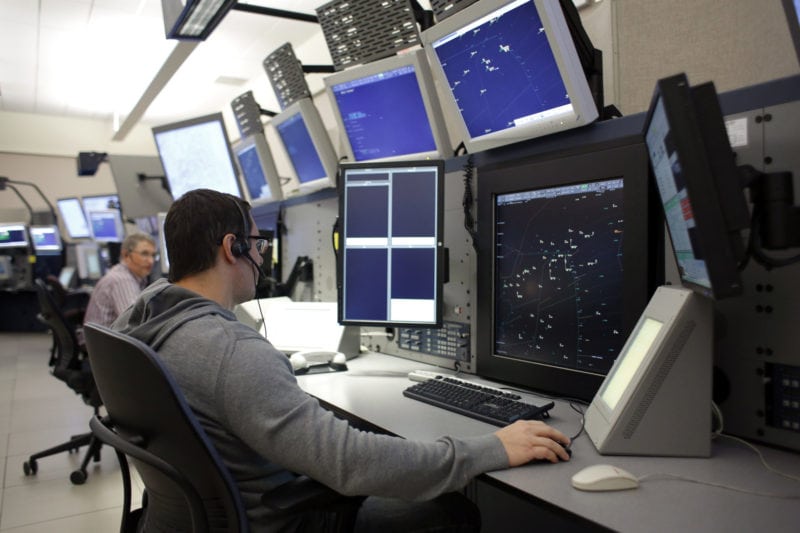 NAV Canada air traffic controllers, such as those pictured here, will use space-based ADS-B when the global Iridium NEXT constellation becomes operational in 2018. Photo: Nav Canada.