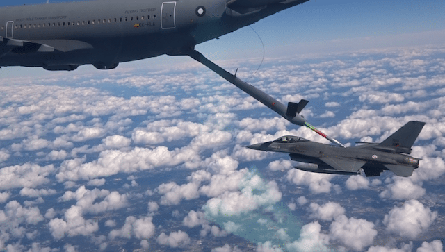 Automated aerial refueling. Photo: Airbus Defense and Space. 