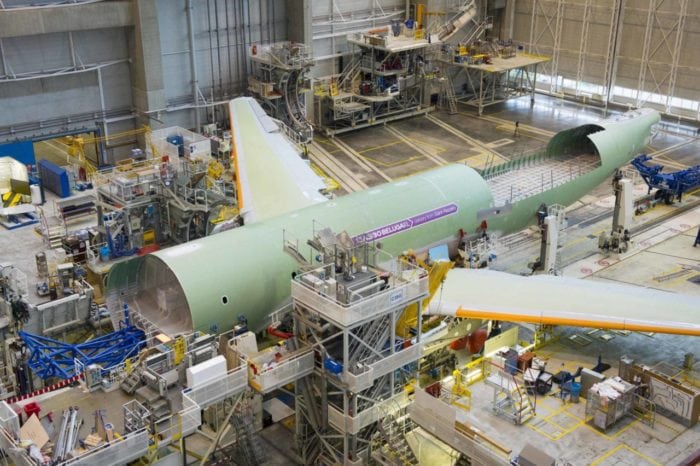Airbus manufacturing facility. Photo: Airbus.