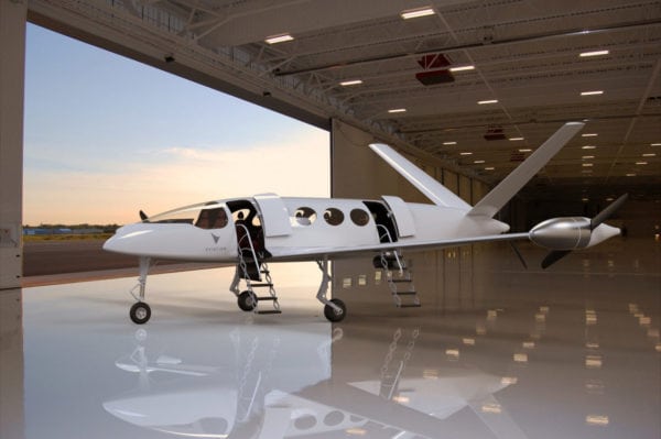 Eviation's all-electric aircraft. Photo:(PRNewsfoto/Eviation Aircraft Ltd.)