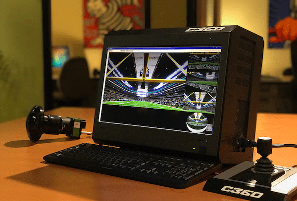 C360 augmented reality video technology. Photo: C360.