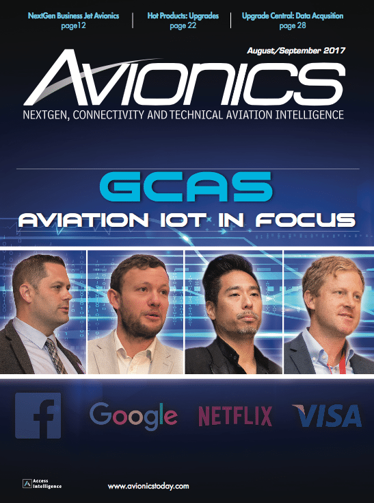 Avionics August/September 2017 Cover