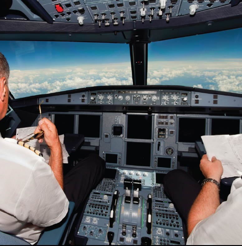 Airbus A320 Jumpseat from cockpit of retired airliner