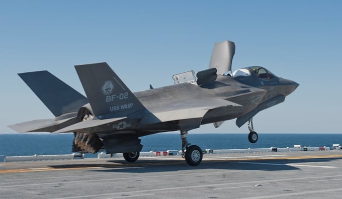 An F-35B