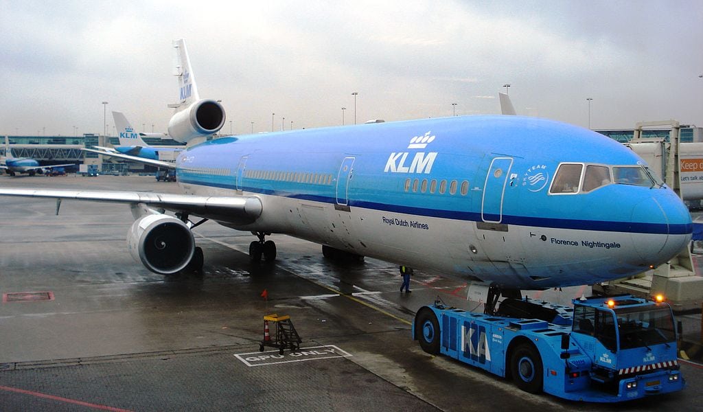 KLM airlines plane. Photo: Wikipedia