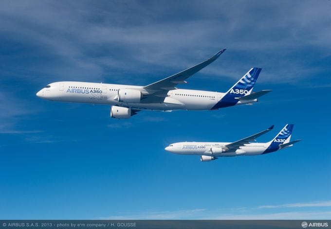 Airbus A350 XWB and A330