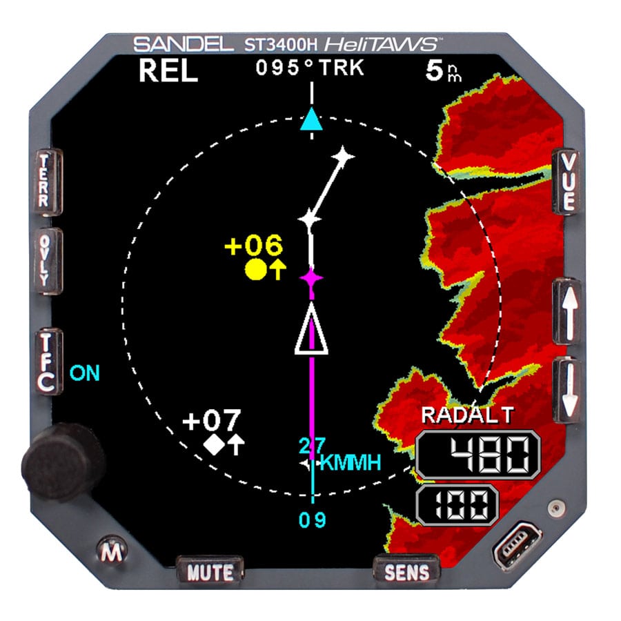 ST3400H Helicopter Terrain Awareness and Warning System (HeliTAWS)