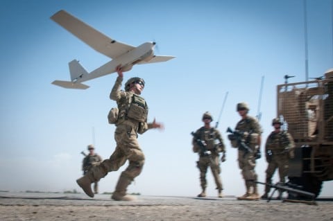 Army launching the Puma UAS