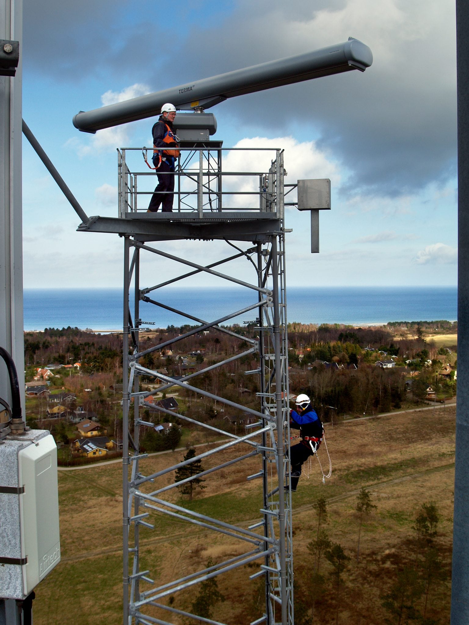 A SCANTER radar site in Denmark