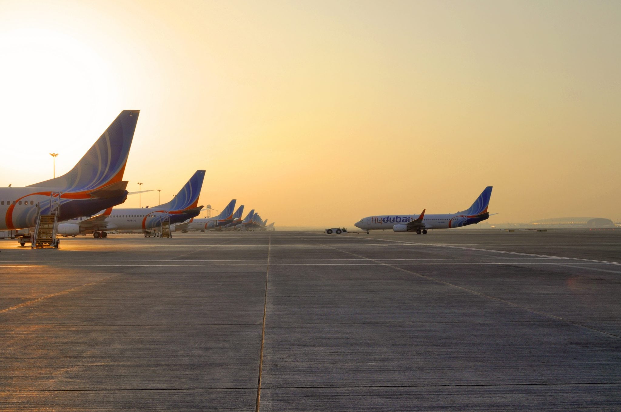 Terminal 2 Ramp at Dubai International Airport