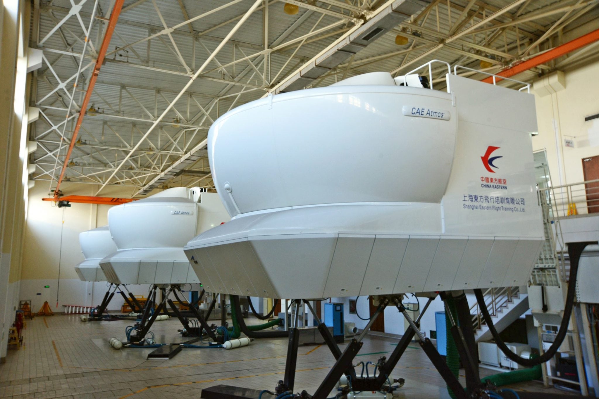 CAE flight simulators