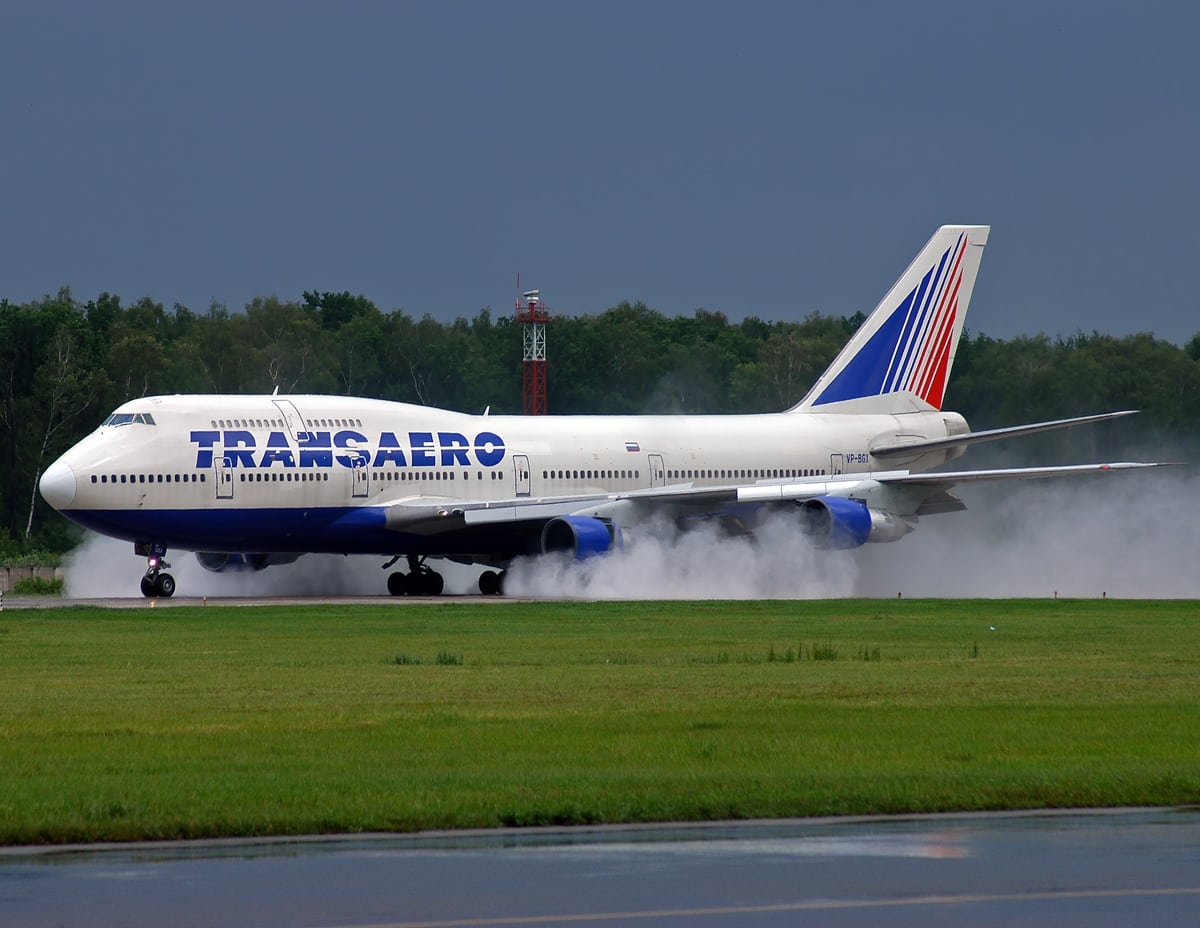 Boeing 747-346, Transaero Airlines