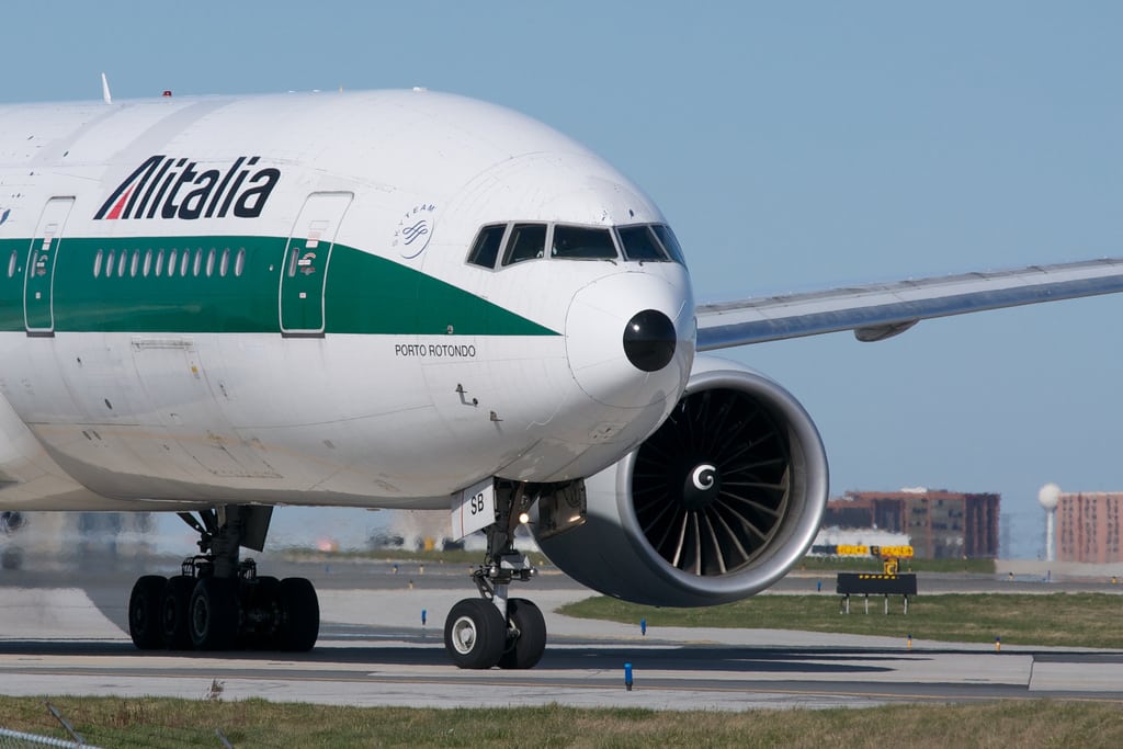 Alitalia aircraft