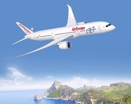 Air Europa Boeing 787-9 aircraft