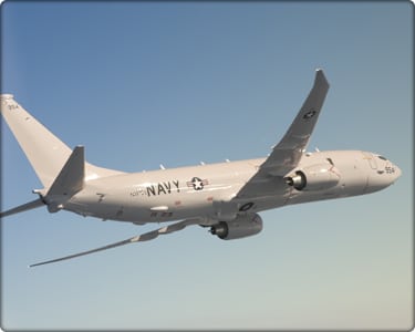 The P-8A Poseidon aircraft