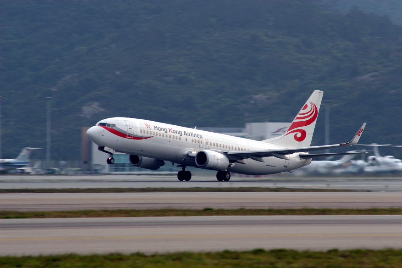 A Hong Kong Airlines Flight
