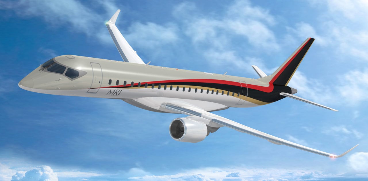 Mitsubishi Regional Jet, rendering