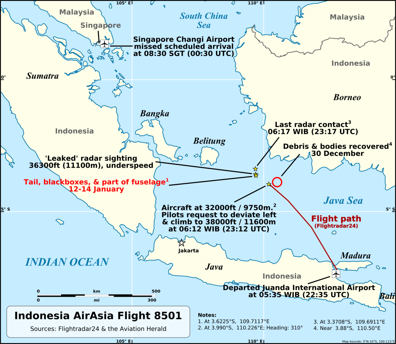 QZ8501_flight_path