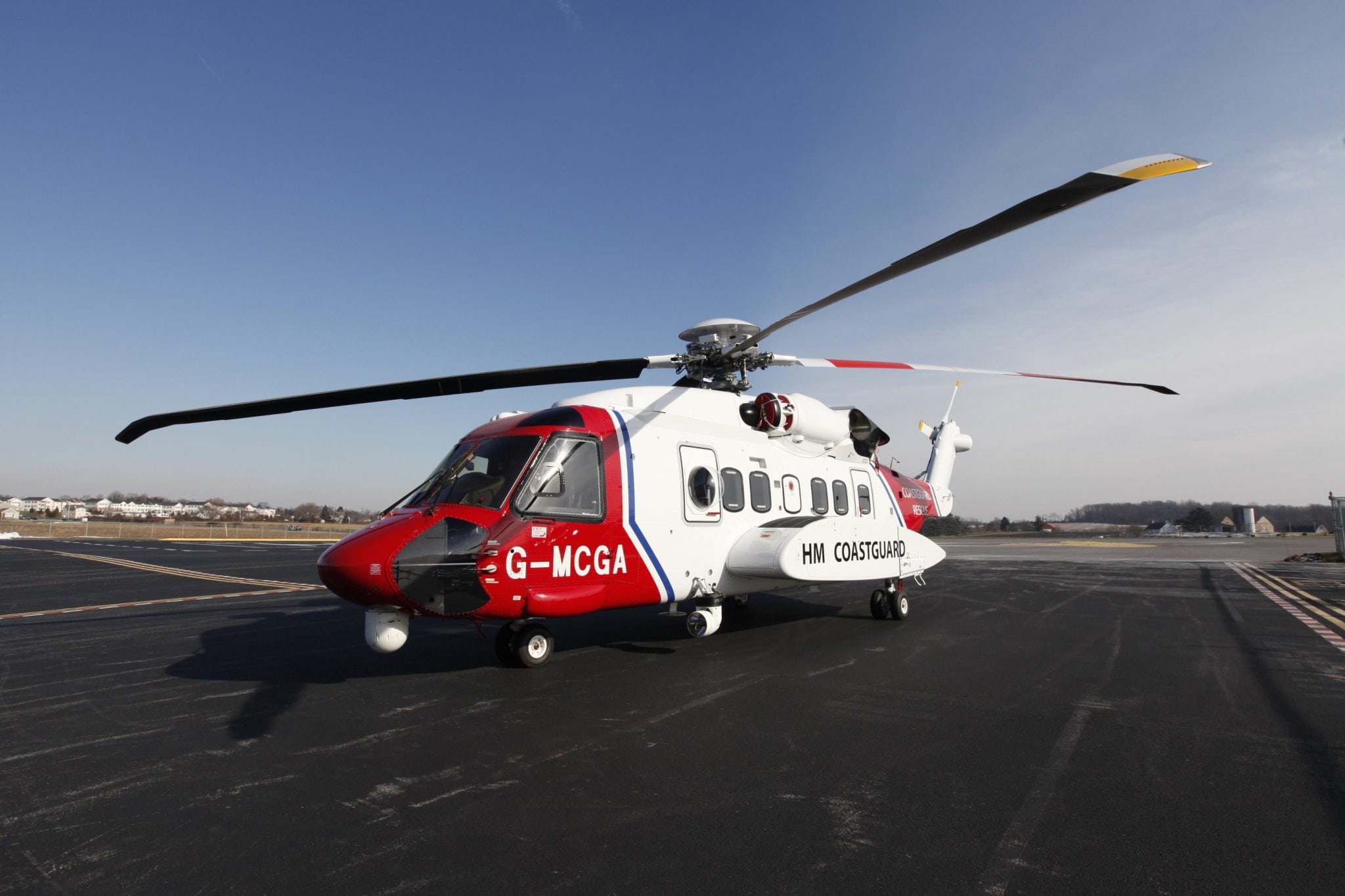 Sikorsky S-29 in the UK coastguard fleet