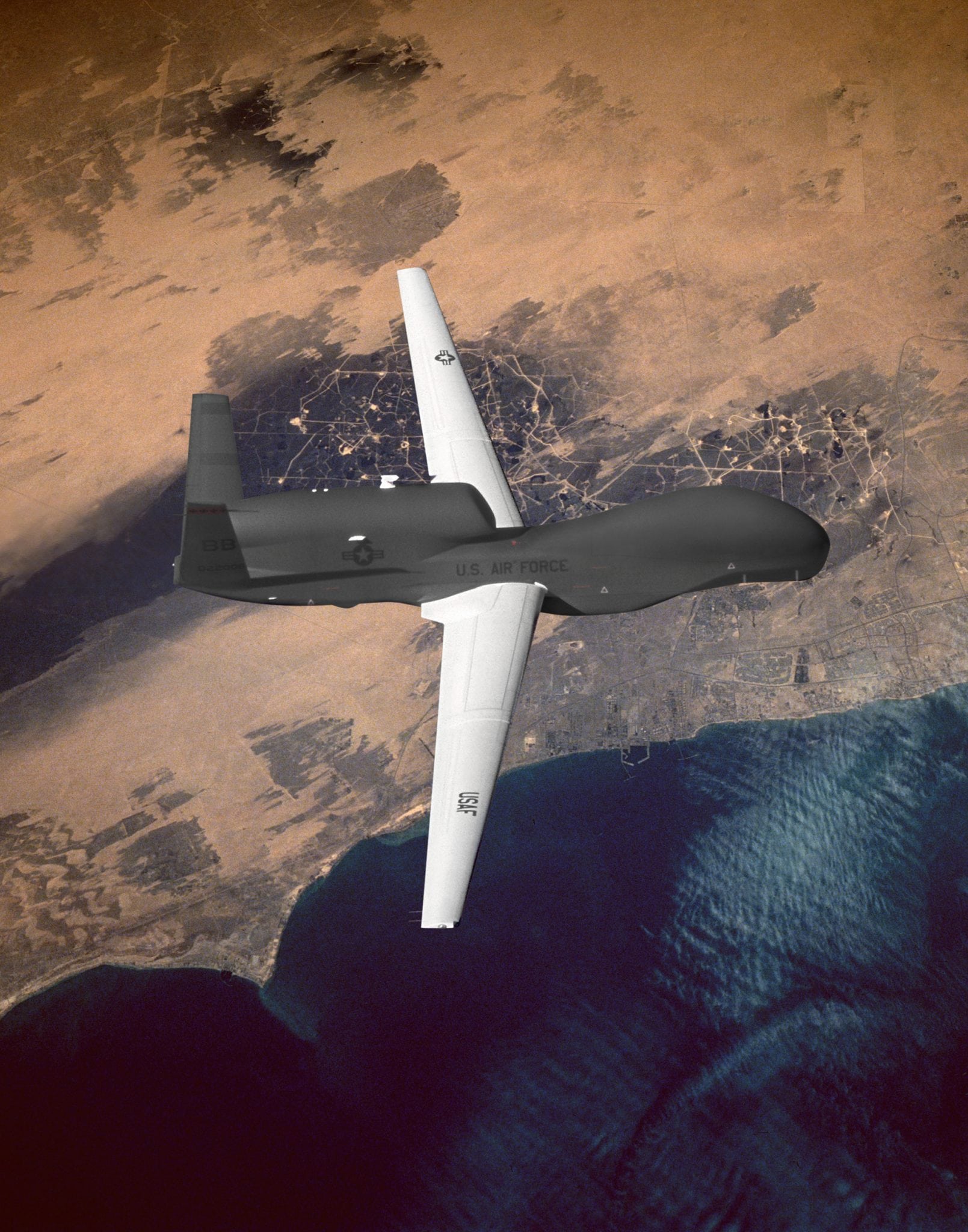 Global Hawk UAS in flight