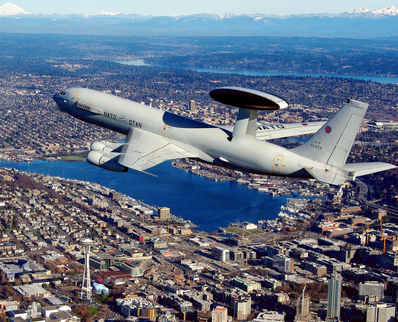 NATO’s Airborne Warning and Control System (AWACS) aircraft