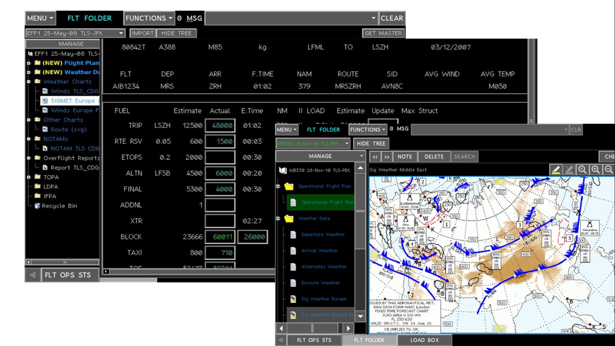 Airbus “Smarter Fleet” electronic Flight Folder