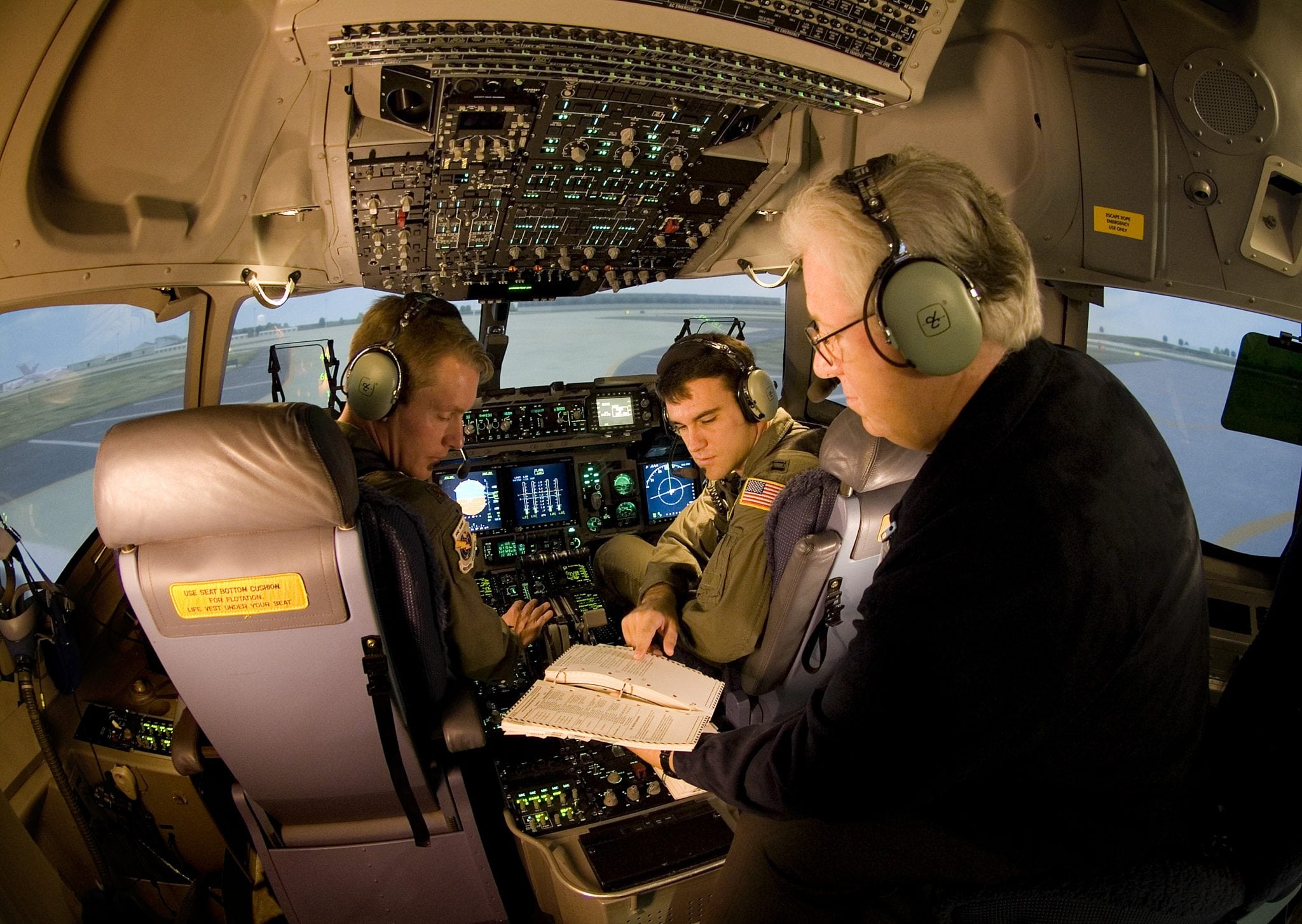 C-17 training at Altus Air Force Base, Okla.