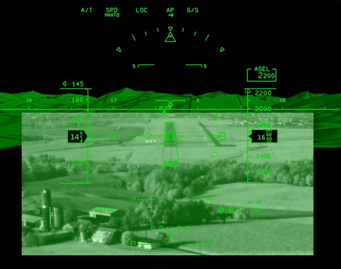 View from an Elbit Systems EVS